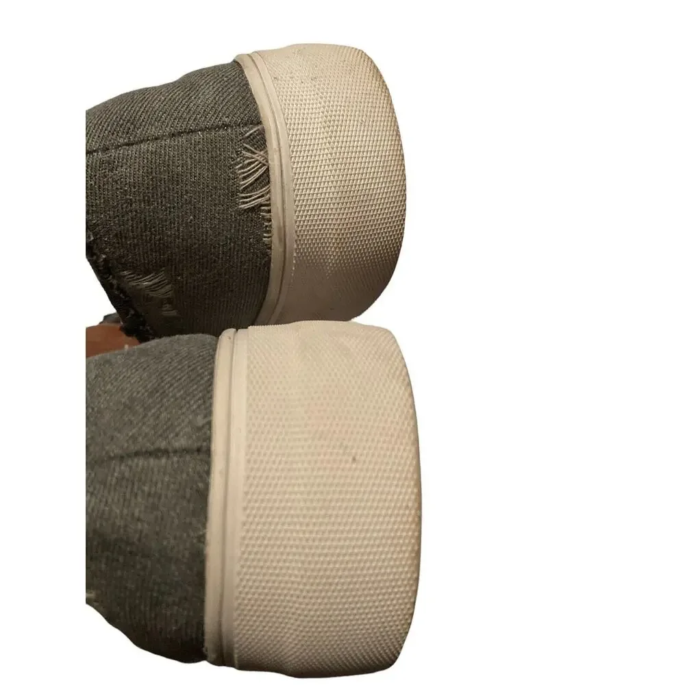 Sole Society Distressed‎ Gray Slip On Loafer Shoes Womens 8M Comfort Sneakers